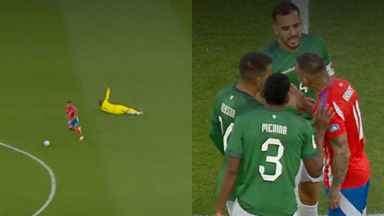 El gol de Eduardo Vargas que reclamó todo Bolivia y que calentó los ánimos en el Nacional