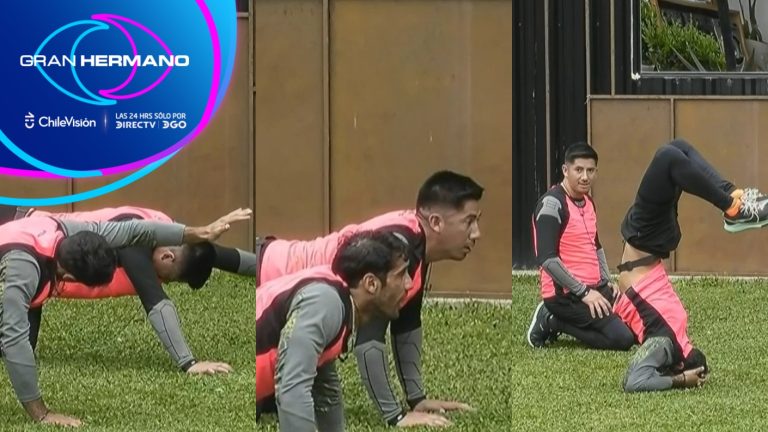 “Nunca pude hacerla”: Pedro desafió a Waldo con particular pirueta en rutina de ejercicios