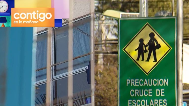 Bala perdida hirió a alumna al interior de un colegio en La Granja
