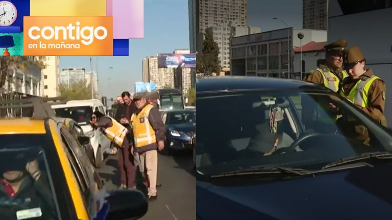 Alcotest incluido: Inician fiscalizaciones vehiculares en plena Alameda por Fiestas Patrias