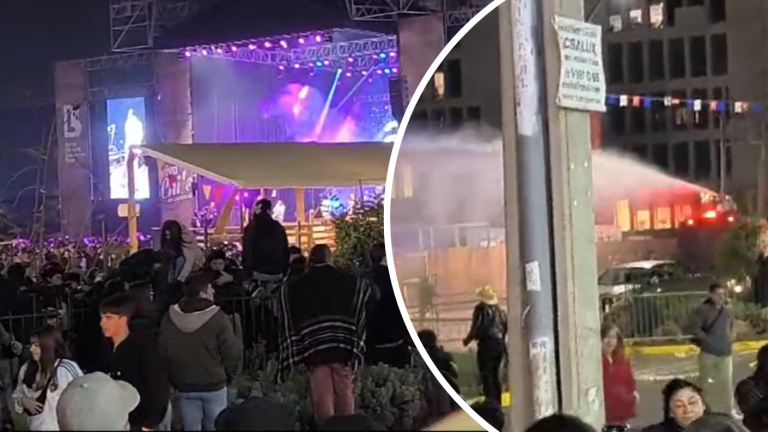 Disturbios en fonda en Lo Barnechea terminó con al menos 30 personas afectadas por gases lacrimógenos