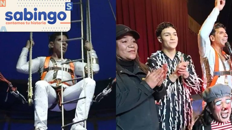 Historias de Circo: JP Queraltó se sometió a espectacular acrobacia en el “Okey Circus”