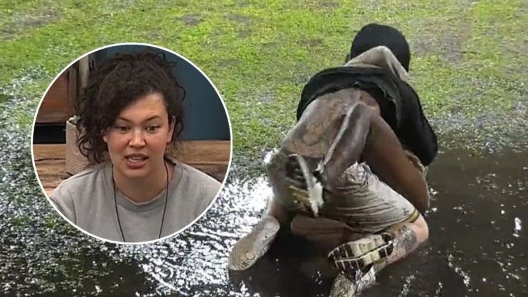 Michelle quedó descolocada tras coqueta travesura de Chama y Manuel: “Logró lo que quería”