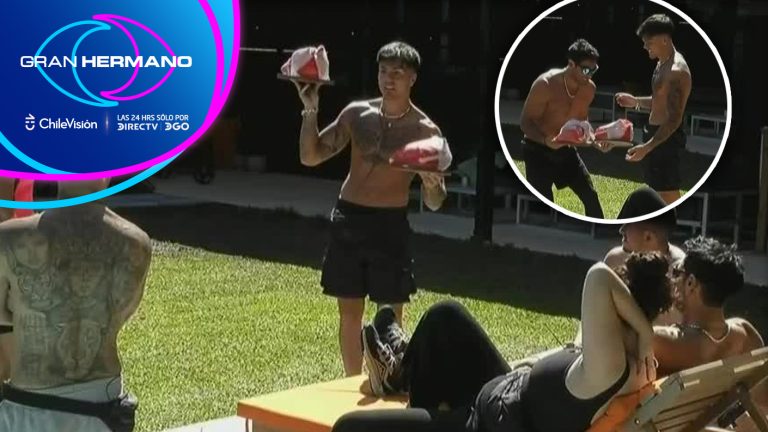 ¿Peso excesivo? Pedro se burló de Miguel por fallido levantamiento de pollos