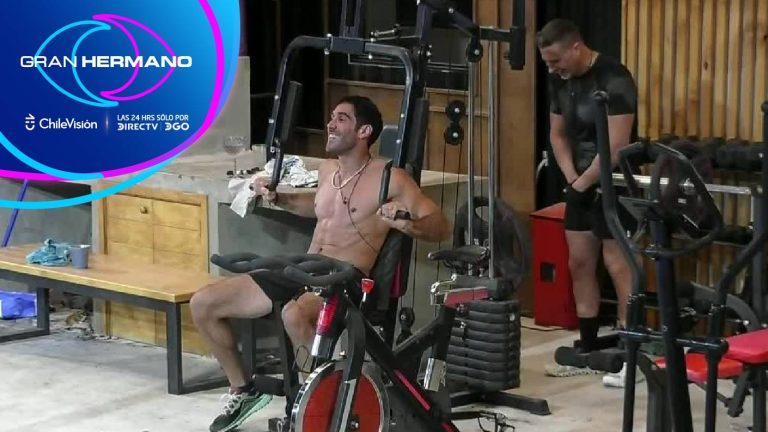 ¿Quién es más fuerte? Pedro se sometió a la exigente rutina de ejercicios de Patricio