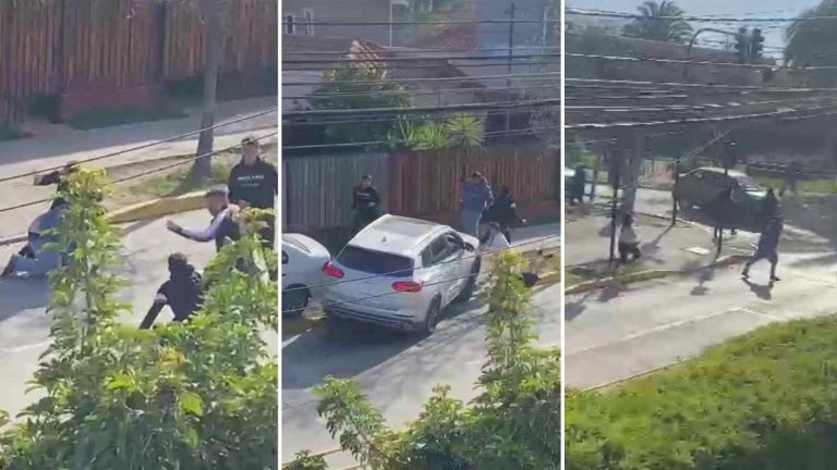 Alumno atropelló a su mamá: Lo que se sabe de la violenta batalla campal fuera de liceo en Puente Alto
