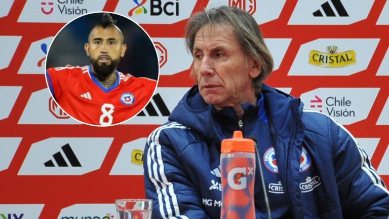 Ricardo Gareca le baja el perfil a críticas de Arturo Vidal: “Respeto las opiniones de todos”
