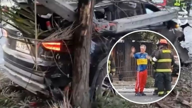Con pérdida total: Papá de Gary Medel sufrió duro accidente en auto en Conchalí