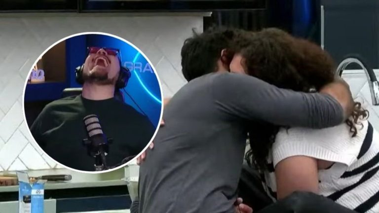 “¡Bésala yaaa!”: La eufórica reacción de Claudio Michaux a romántica escena de Michelle y Pedro