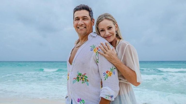 Marcela Vacarezza y Rafael Araneda tuvieron “desacuerdo” por camiseta de su hijo: “Cómprale una de...”