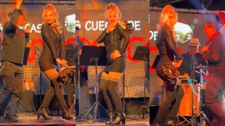 ¡Vuelta! Sigrid Alegría se viralizó por su comentada cueca brava inaugurando las Fiestas Patrias