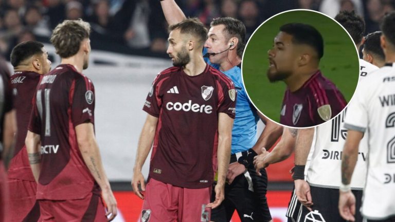 Paulo Díaz fue blanco de críticas tras ser expulsado por cruce con Maxi Falcón: “No lo creo”