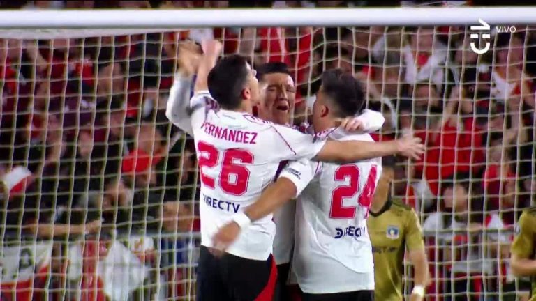 ¡Fallaron las marcas! River aprovechó descuido de Colo Colo para marcar el gol de ventaja
