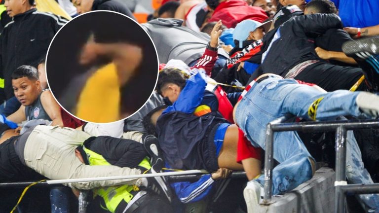 Caos en Colombia: Feroz pelea entre hinchas de A. Nacional y Junior termina con apuñalados y heridos