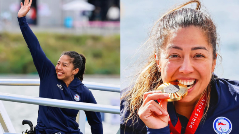 ¡Oro para Chile! Katherinne Wollermann se impuso en el para canotaje en los Paralímpicos 2024