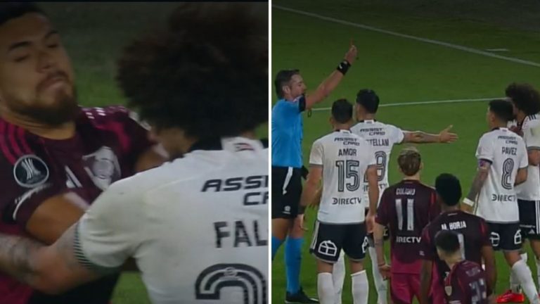 Colo Colo presentó recurso ante la Conmebol para revertir expulsión de Maximiliano Falcón