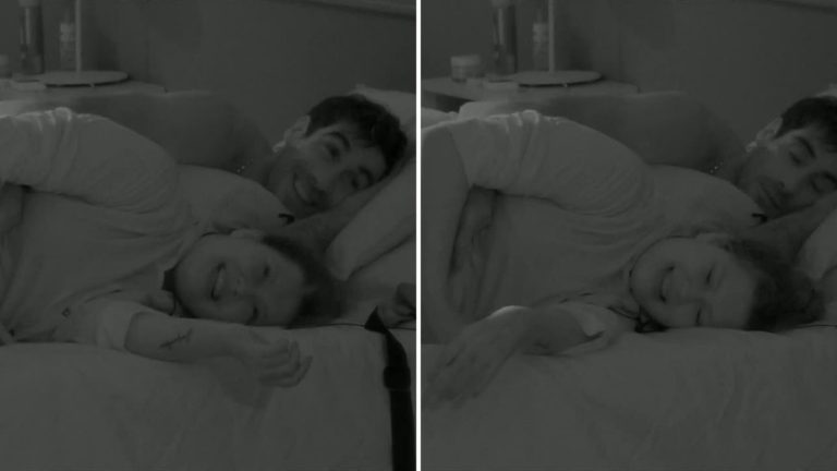 La Chama los unió: Pedro y Michelle se acurrucaron durante la noche en Gran Hermano