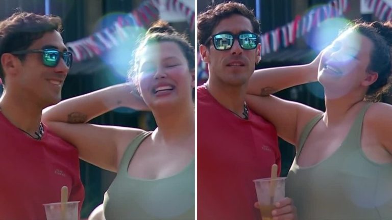 ¡La rompieron! Pedro y Michelle protagonizaron sesión de fotos dieciochera en Gran Hermano