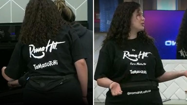 Michelle recibió especiales regalos por parte de la familia de Linda en Gran Hermano