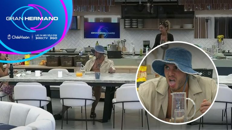 ¿Palo para Camila? Manuel hizo un extraño gesto al canto de la comunicadora en Gran Hermano