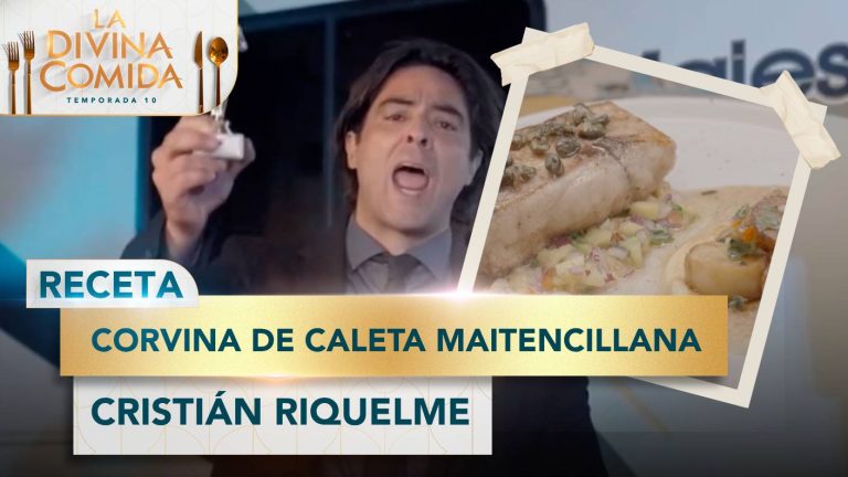 Divina Receta | Corvina de caleta maitencillana | Cristián Riquelme