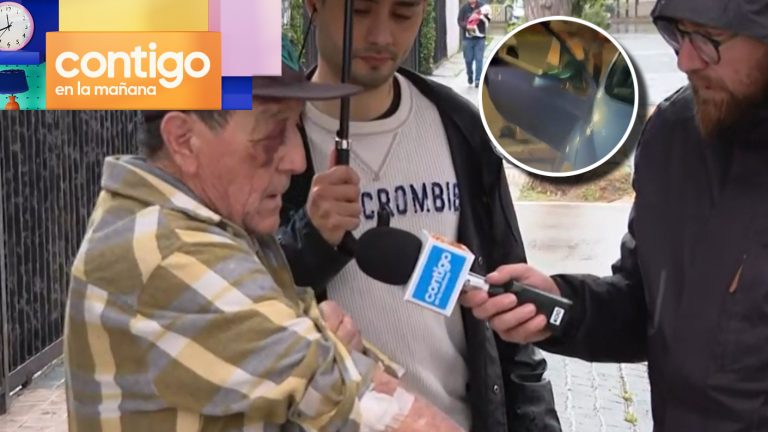 “Me arrastró 10 metros”: Adulto mayor fue víctima de brutal agresión mientras cuidaba autos