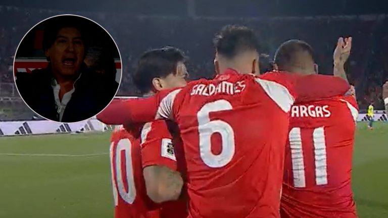 Lo gritó con todo: El eufórico festejo de Iván Zamorano tras el gol de Eduardo Vargas a Brasil