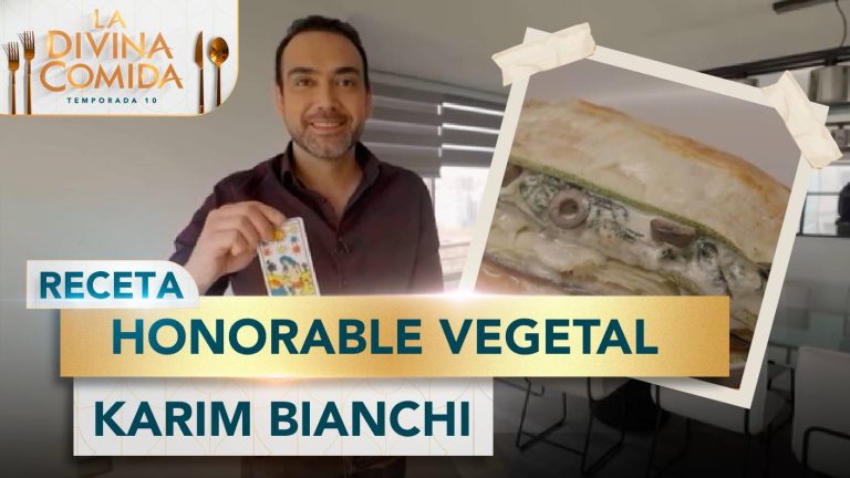 Divina Receta | Honorable vegetal | Karim Bianchi