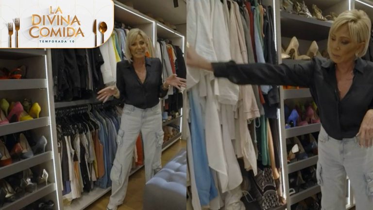 “Mi chochera”: Raquel Argandoña mostró su espectacular “walking closet” en La Divina Comida