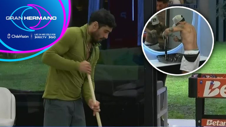 ¡El remix de la limpieza! Hombres de la casa debieron cumplir con todo el aseo