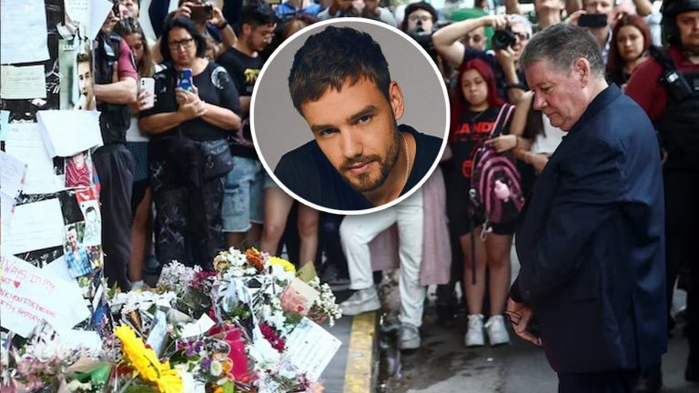 Desgarrador registro: Padre de Liam Payne visitó memorial de su hijo en Argentina