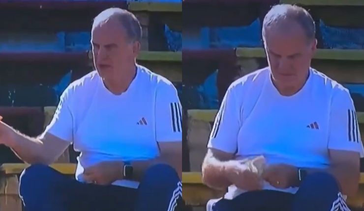 Comprando maní confitado: La inédita imagen de Marcelo Bielsa tras el escándalo en Uruguay