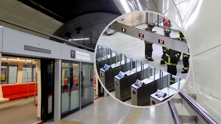 Línea 6 del Metro de Santiago se encuentra operativa tras cierre preventivo por supuesta emanación de gas