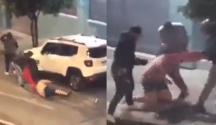 Golpes y robos: Hinchas de Atlético Mineiro atacan a los de River previo a semifinal de Libertadores