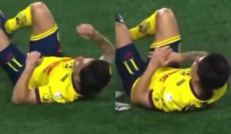 Ni siquiera fue sancionada: El momento en que Víctor Dávila sufre grave lesión en México