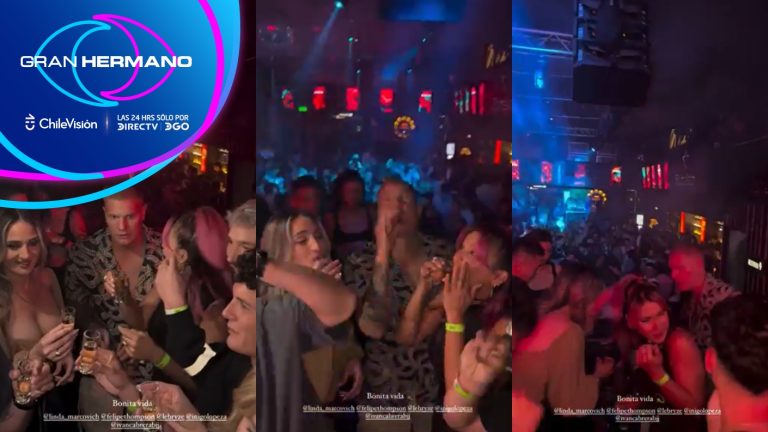 ¡Se fueron de carrete! Felipe compartió inéditos videos con ex jugadores en fiesta post final de GH