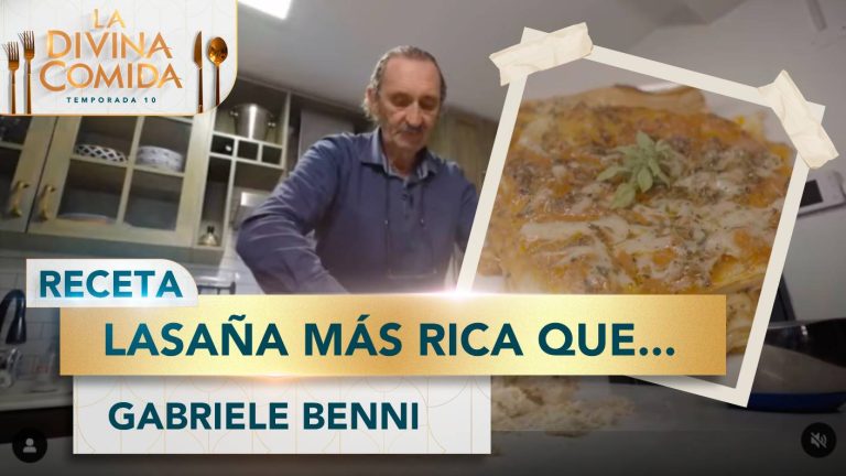 Divina Receta | Lasaña más rica que... | Benni