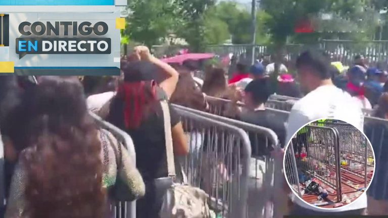 Caos en el Estadio Nacional por Aventura: Fanáticos botan vallas papales para ingresar a show de Romeo Santos