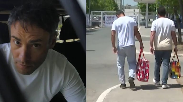 Le prestaron pantalón y zapatillas: Claudio Valdivia fue “salvado” por comerciantes y pudo visitar al Mago en la cárcel