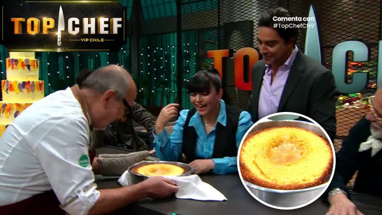 ¿Lo podrá salvar? Jurado de Top Chef increpó a Luis Gnecco por un curioso bizcocho