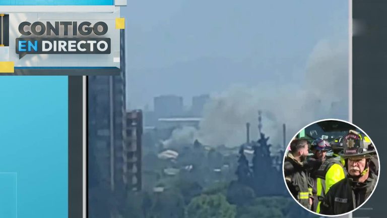 Grave Incendio en casa en Estación Central con peligro de propagación a fábrica de papeles