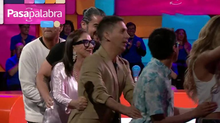 ¿Se adelantó el Año Nuevo? Divertido baile del trencito se tomó Pasapalabra