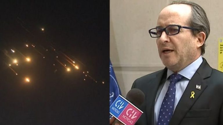 Embajador de Israel en Chile condenó ataque de Irán: “Son los nazis del siglo 21”