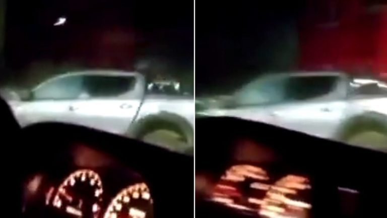 VIDEO | Captan momento en que camioneta impacta con tren en línea férrea en Paillaco