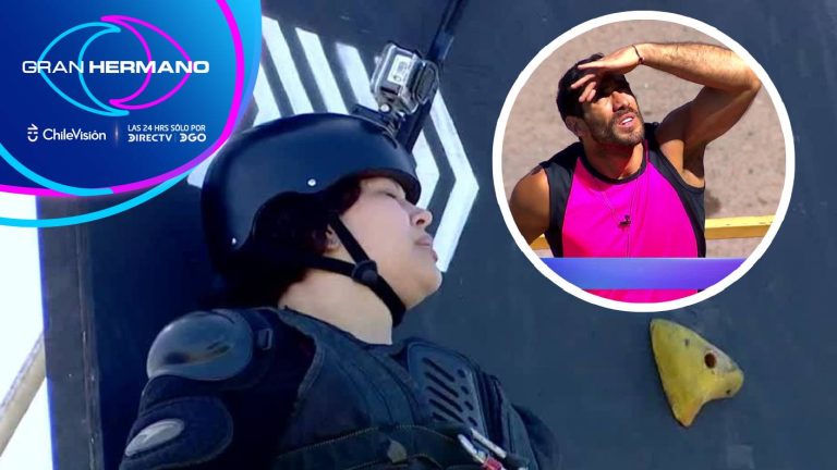 Juntos hasta el final: Michelle quedó paralizada y Pedro la alentó en la prueba del líder