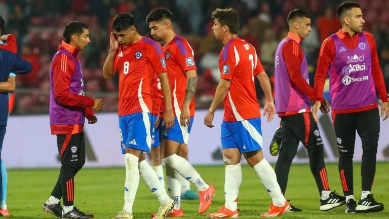 Recambio total: El joven equipo con el que Chile terminó el partido ante Brasil