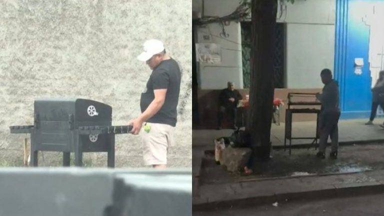 “No es tu quincho”: Quienes hagan asados en la vereda arriesgan importantes multas en dinero