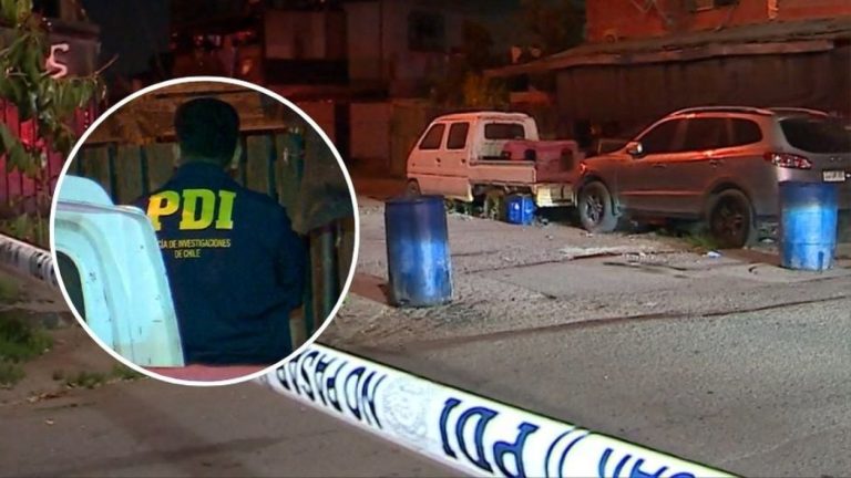 Hombre fue asesinado a balazos en la vía pública en Conchalí: Investigan presunto ajuste de cuentas
