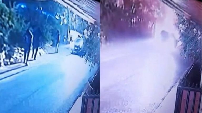 Video muestra a delincuentes detonar cajero automático en Pirque: Estaba al lado de consultorio