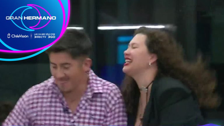 Michelle y Waldo protagonizaron divertida carrera a momentos de salir de la casa